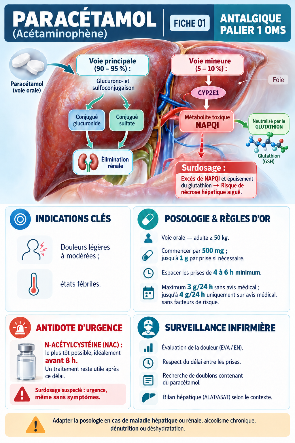 Fiche Paracétamol