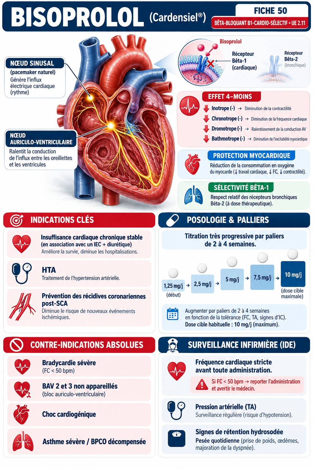 Fiche Bisoprolol
